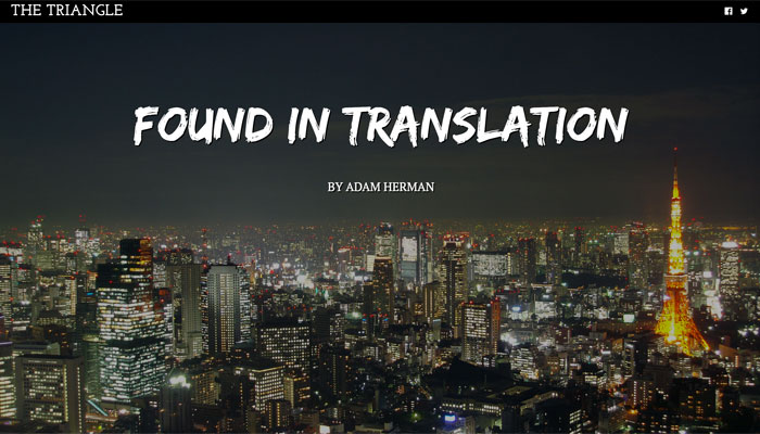 Found in Translation by Adam Hermann